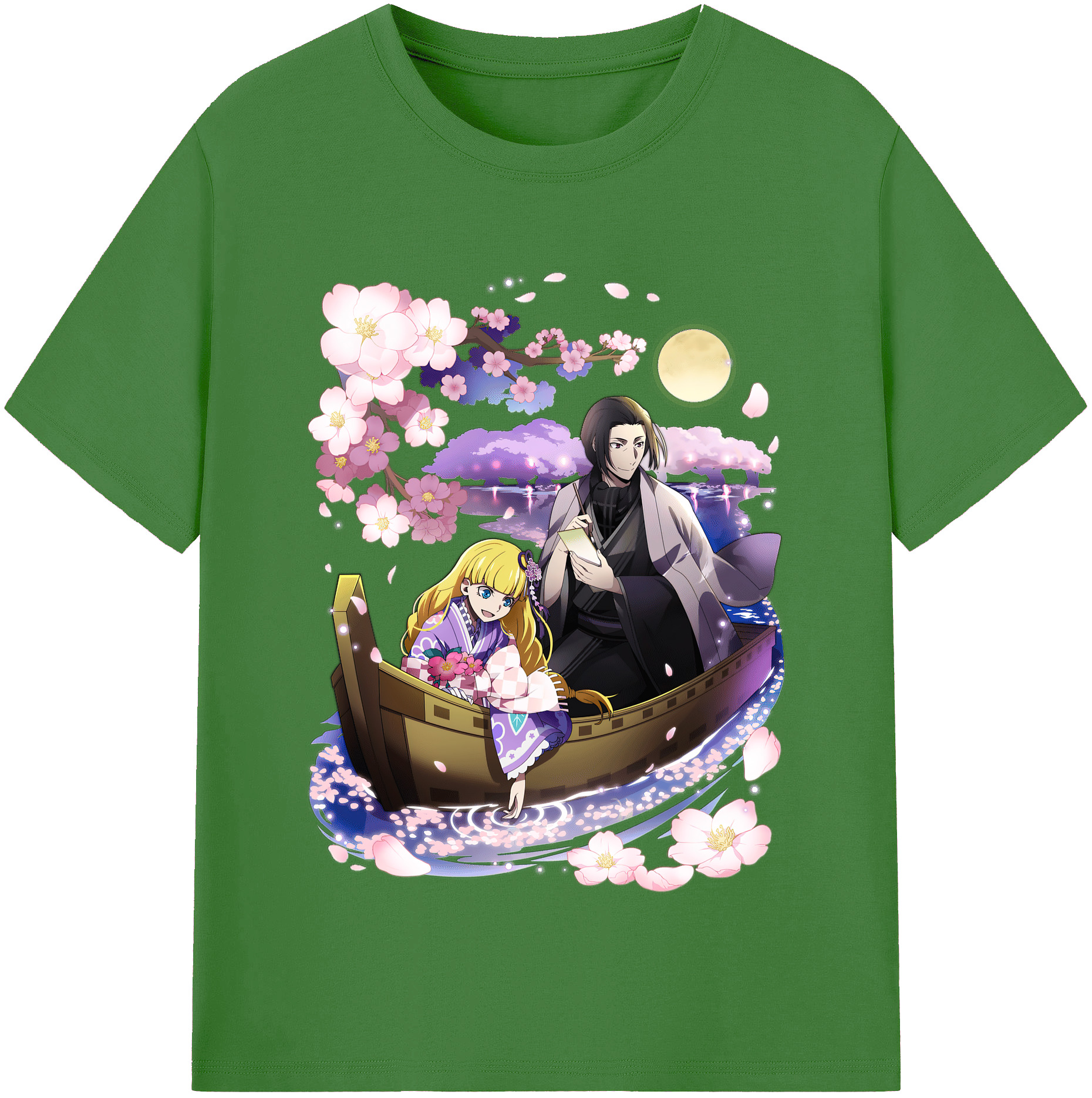 （画像用） 文豪ストレイドッグス Bungo Stray Dogs レディースカジュアルプリントTシャツ（綿100％）